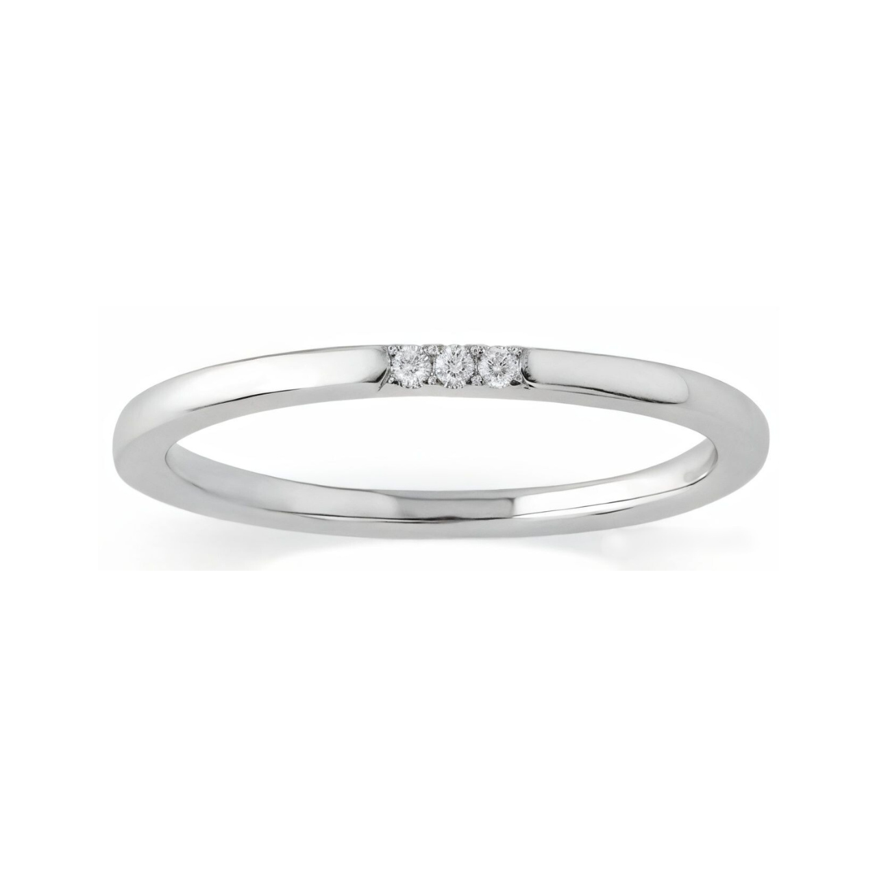 Mini Three Stone Band - ForevrGold | Los Angeles