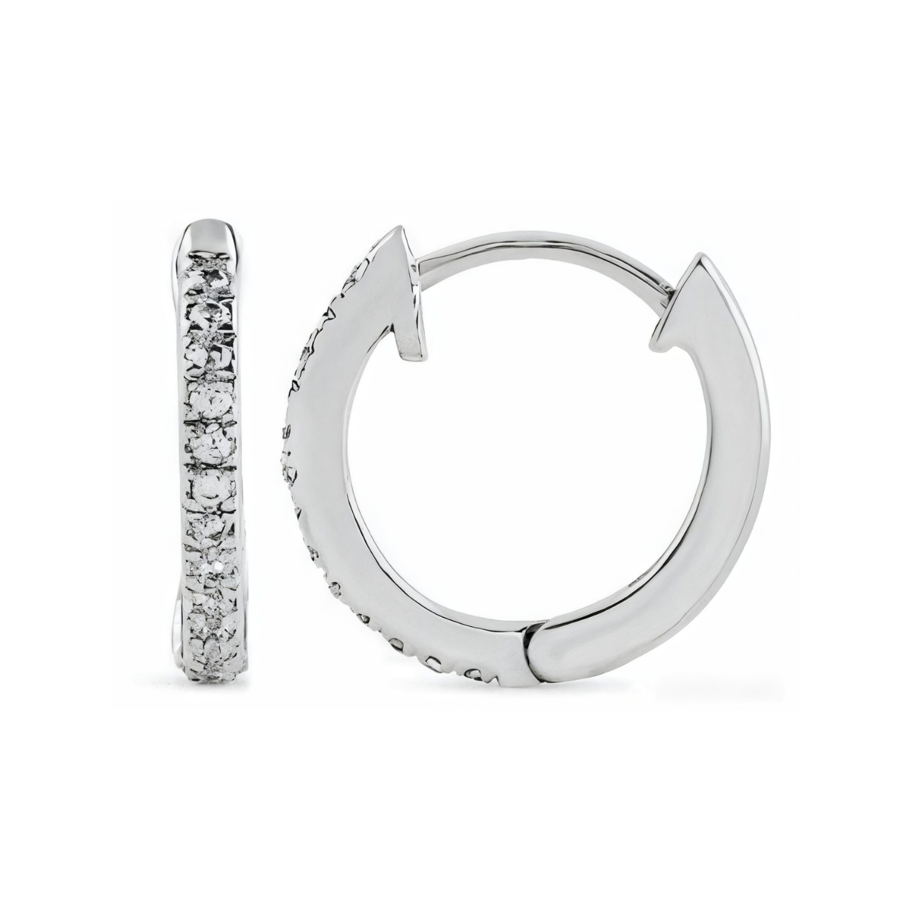 Everyday Pave Earrings - ForevrGold | Los Angeles
