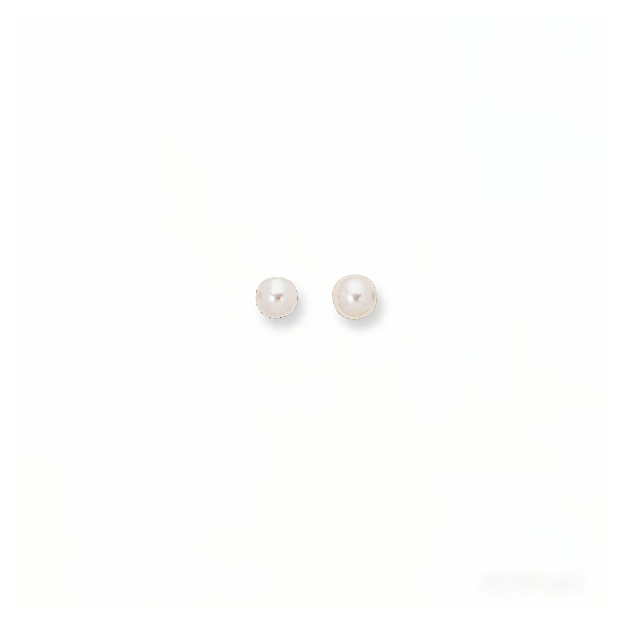 Pearl Studs 7mm - ForevrGold | Los Angeles