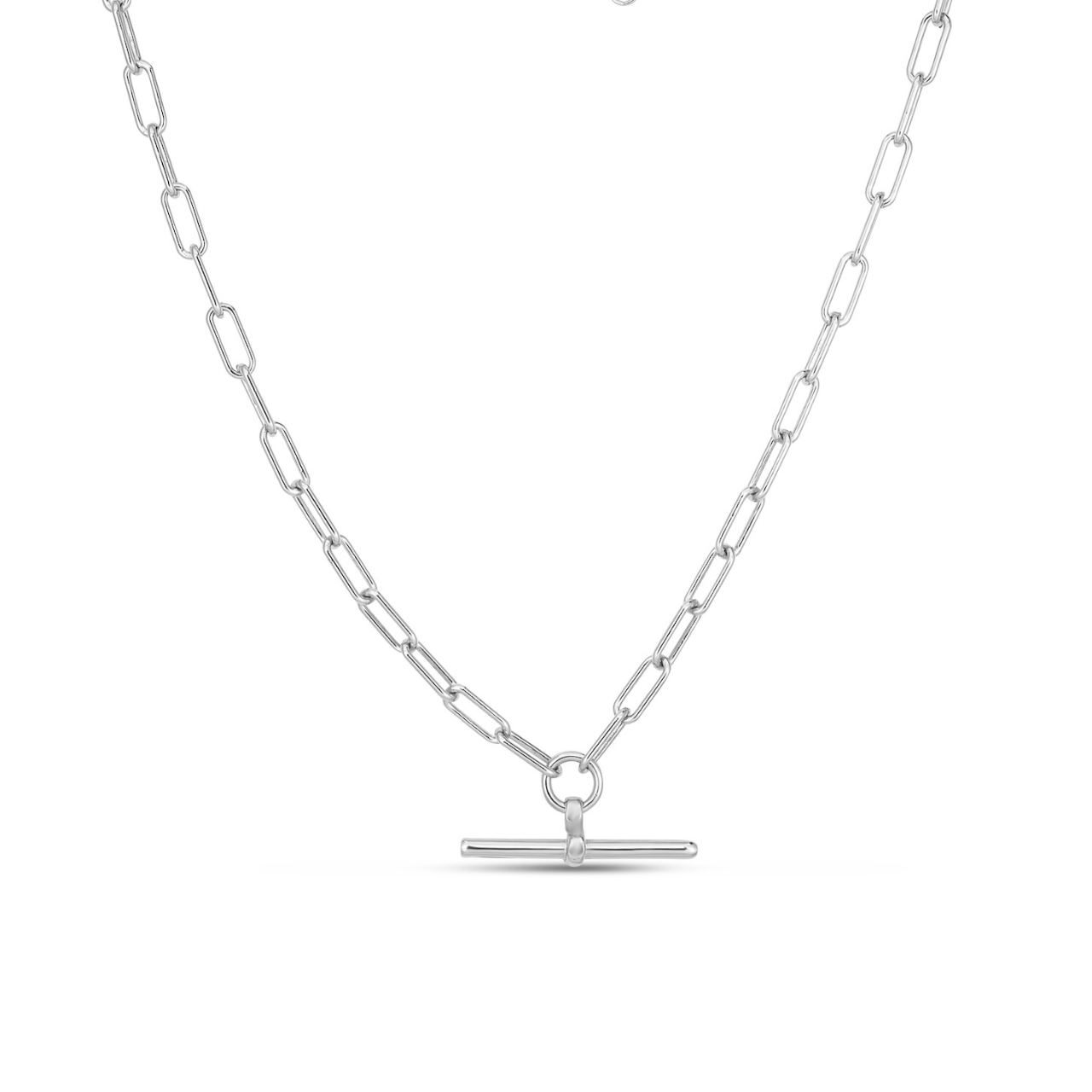 Paperclip Toggle Necklace