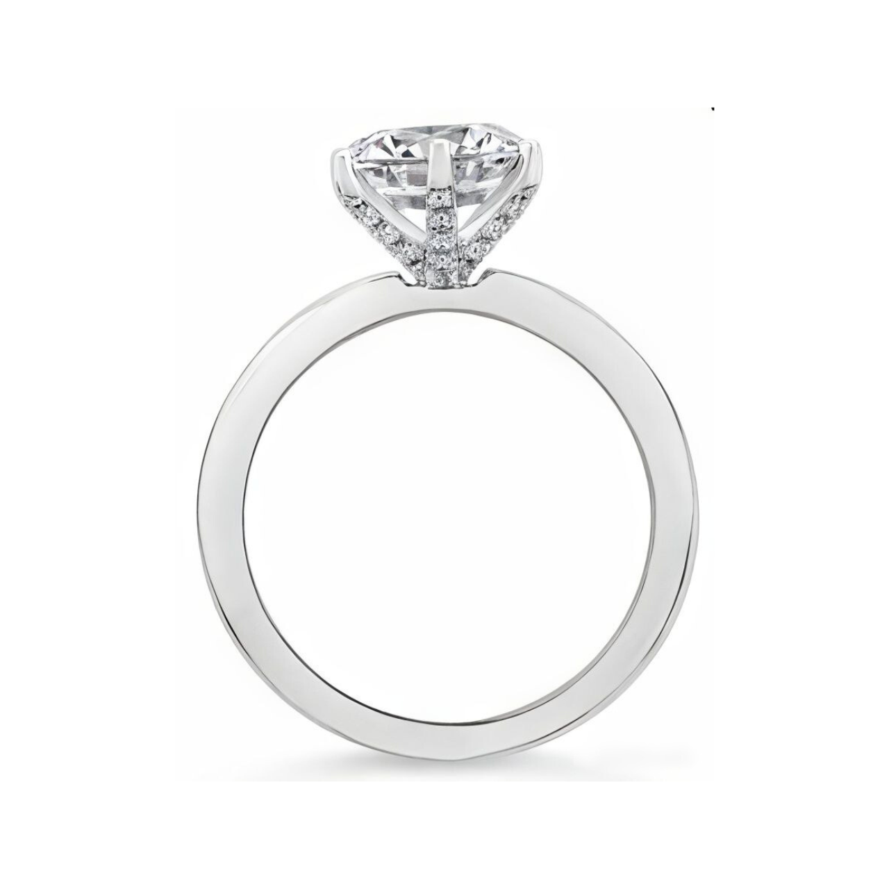 2.16 ctw Six Prong Solitaire Engagement Ring - ForevrGold | Los Angeles