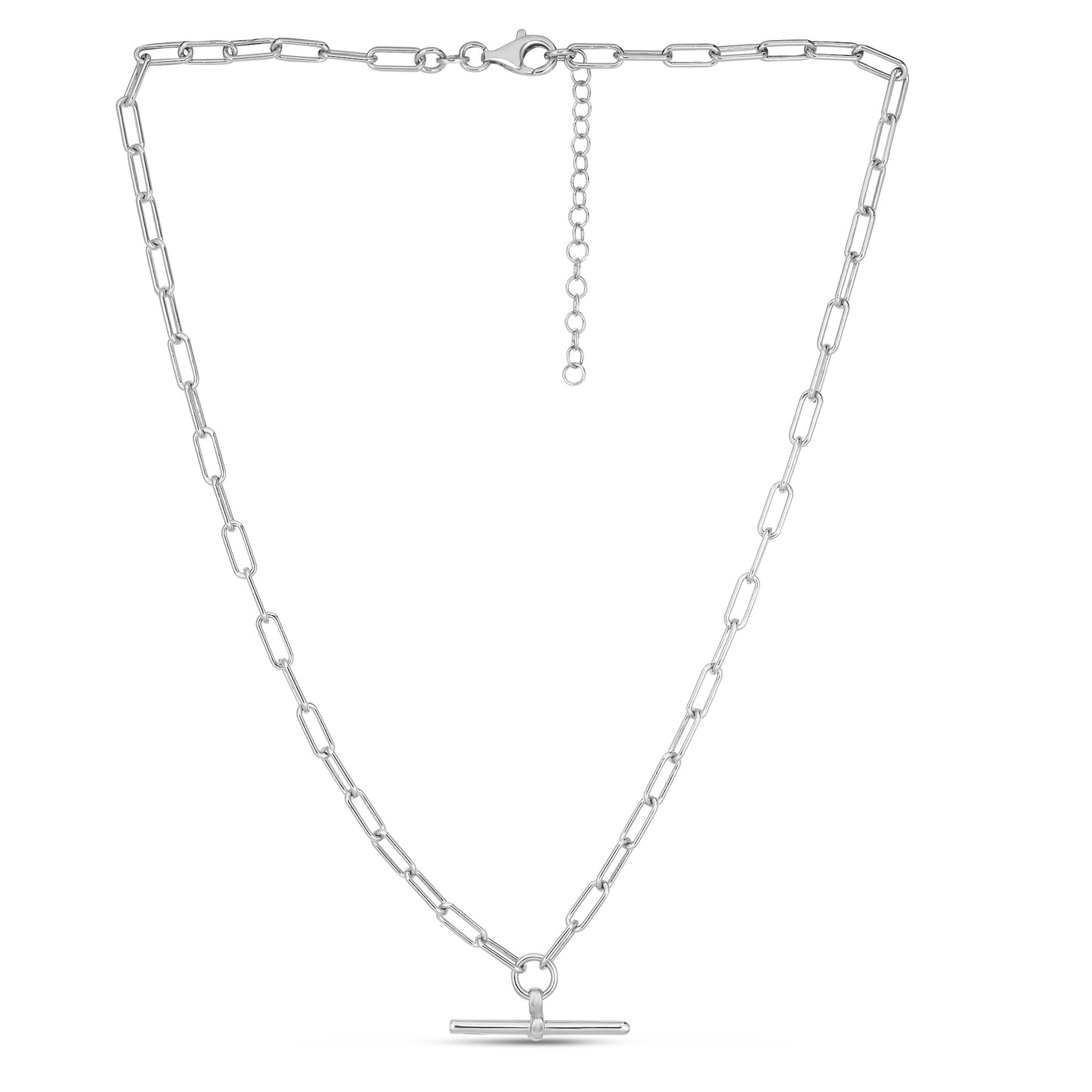 Paperclip Toggle Necklace