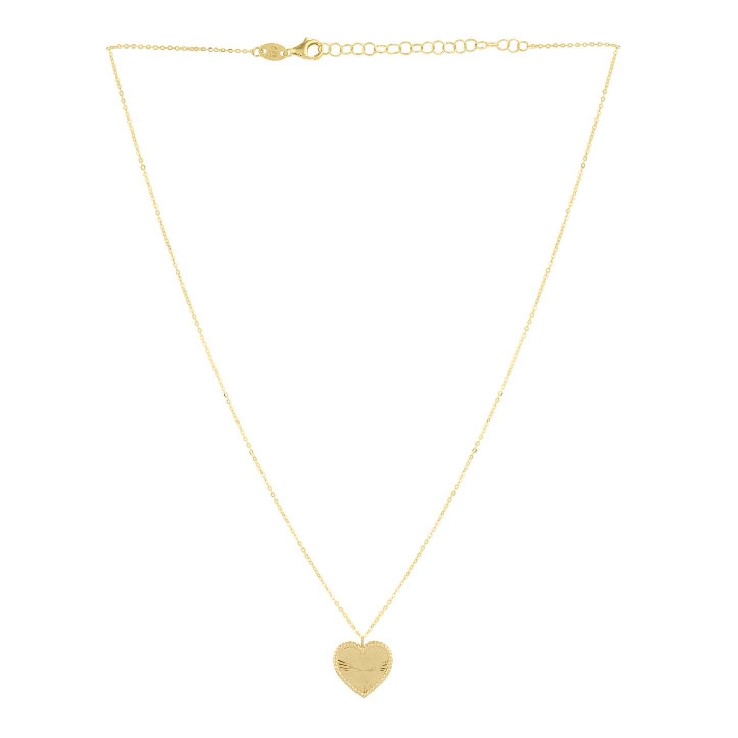 Radiant Heart Necklace - ForevrGold | Los Angeles