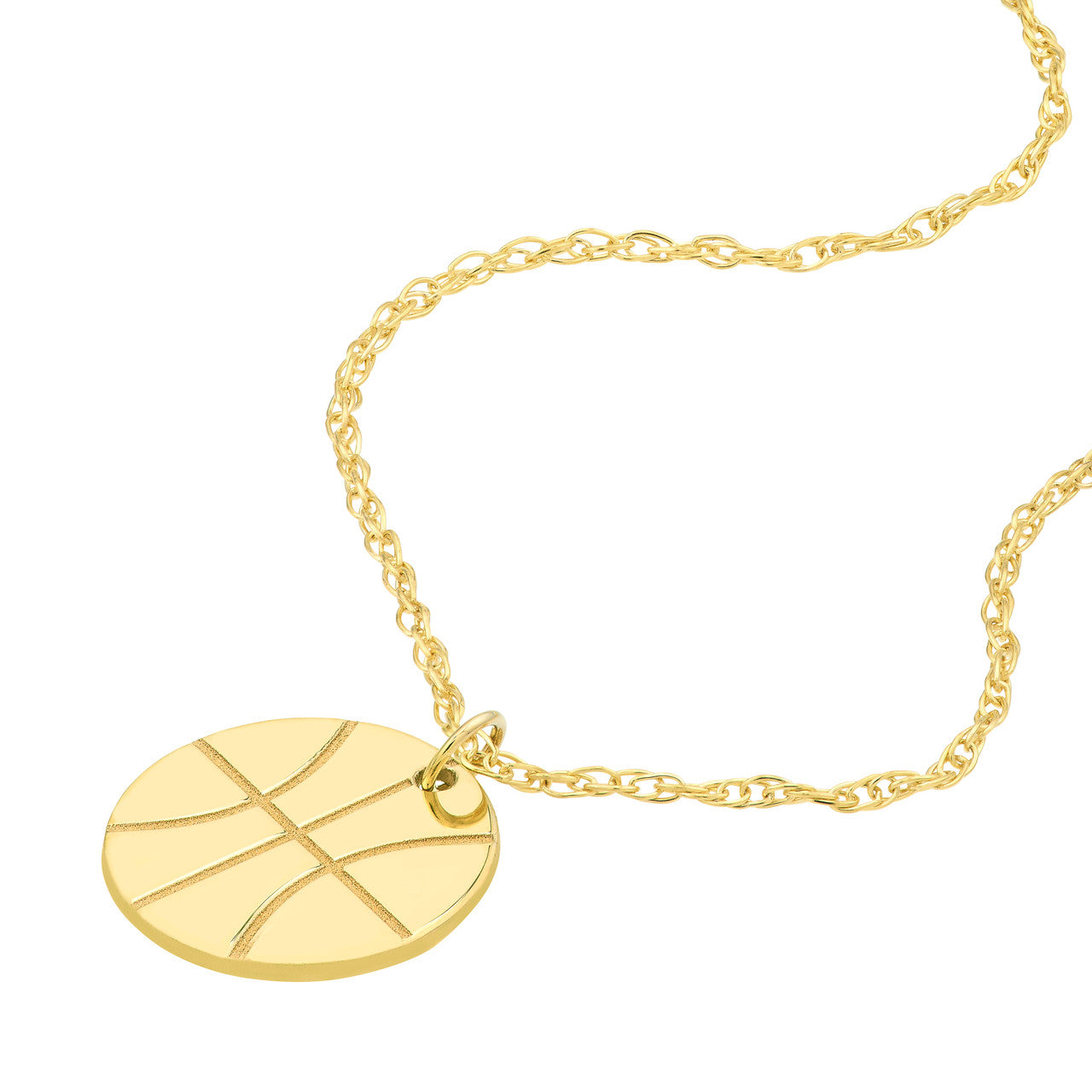 Mini Basketball Necklace