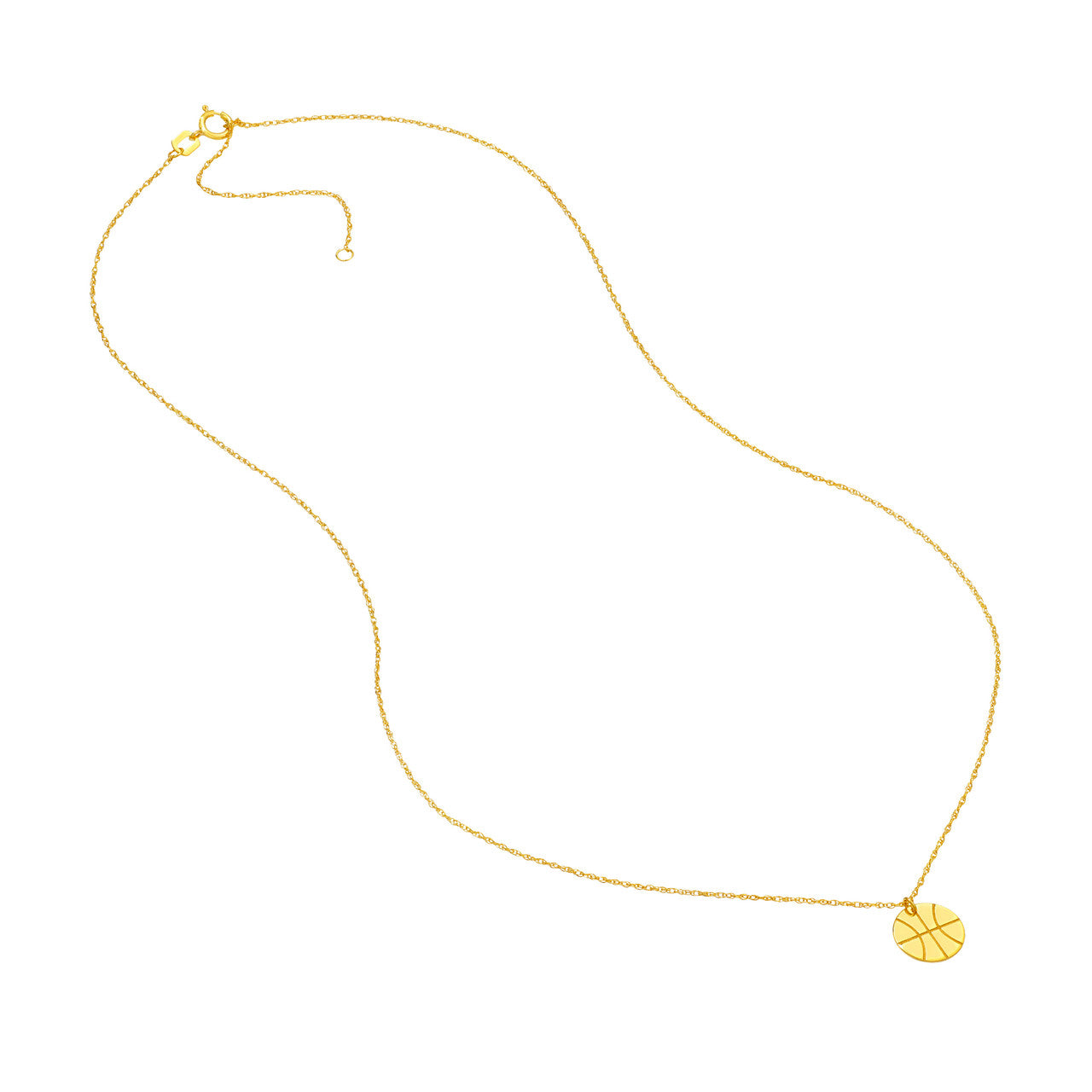 Mini Basketball Necklace