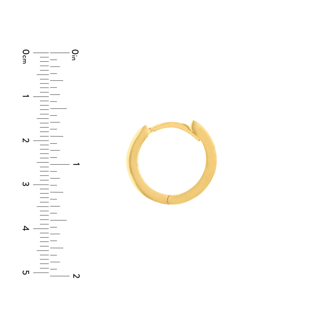 Mini Tube Huggie Earrings - ForevrGold | Los Angeles