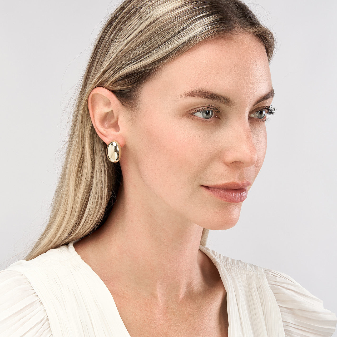Smooth Orb Studs - ForevrGold | Los Angeles