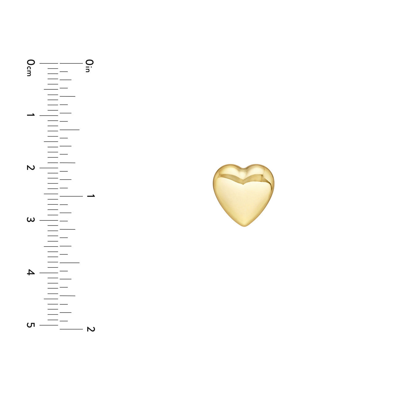 Puffy Sweetheart Studs - ForevrGold | Los Angeles