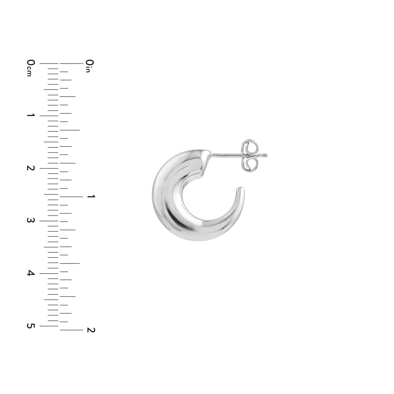 Puffy Arc Hoops - ForevrGold | Los Angeles