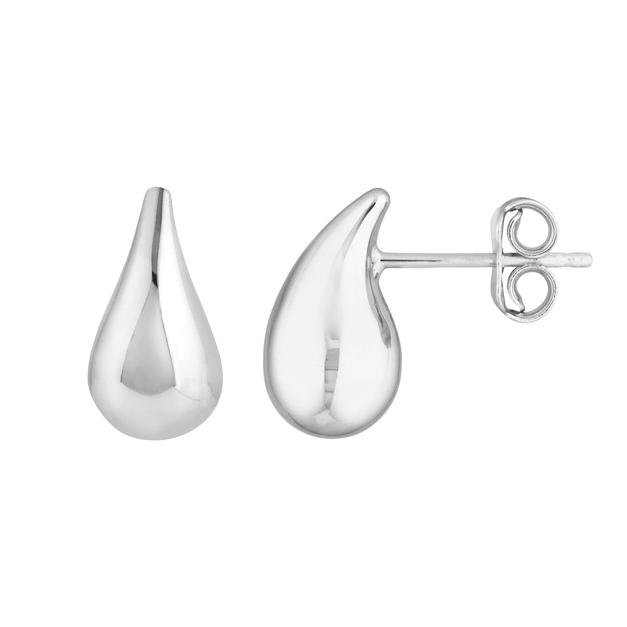 Teardrop Studs - ForevrGold | Los Angeles