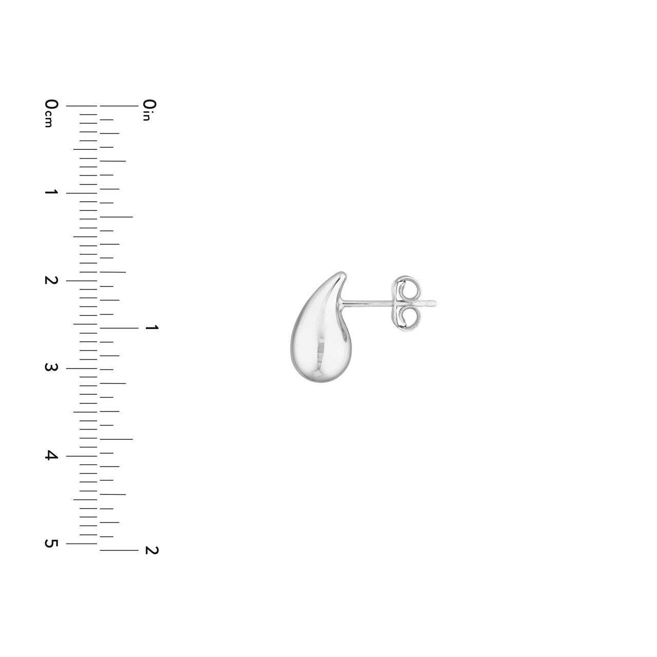 Teardrop Studs - ForevrGold | Los Angeles