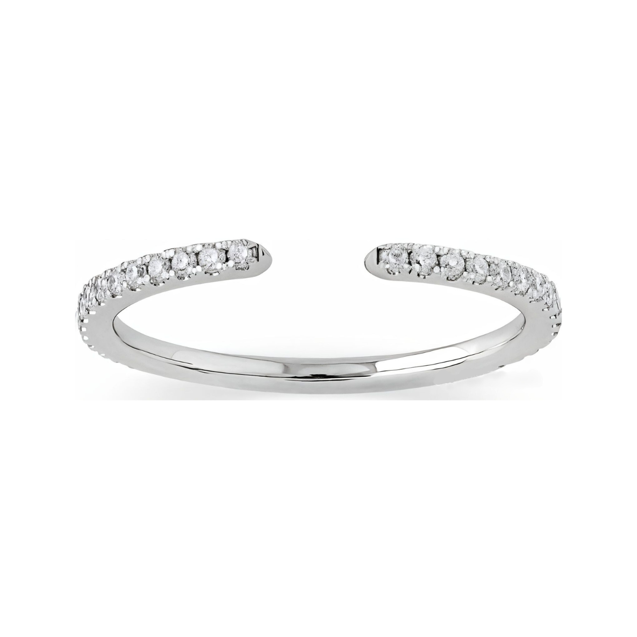 Pave Open Ring