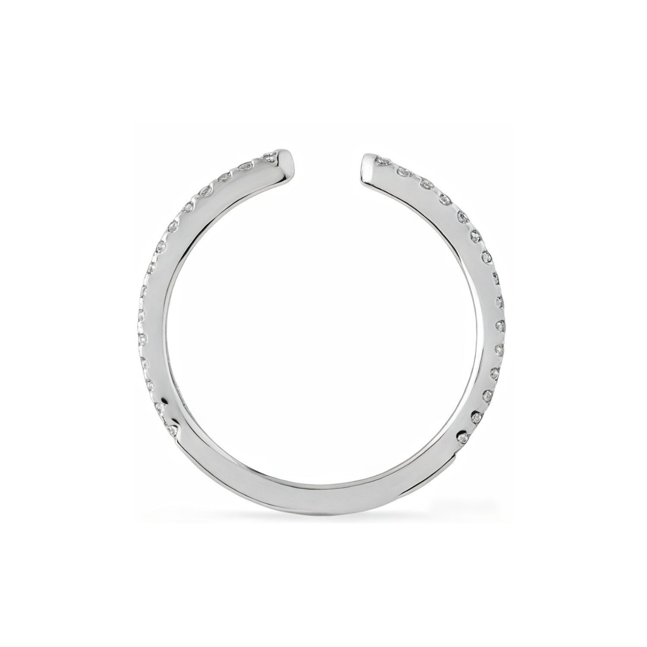 Pave Open Ring