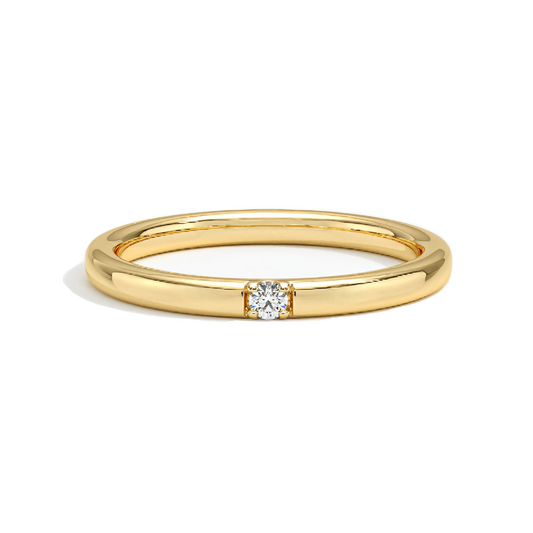 Mini Solitaire Band - ForevrGold | Los Angeles