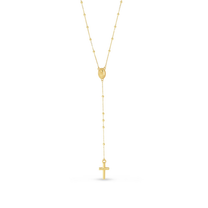 Rosary Necklace - ForevrGold | Los Angeles