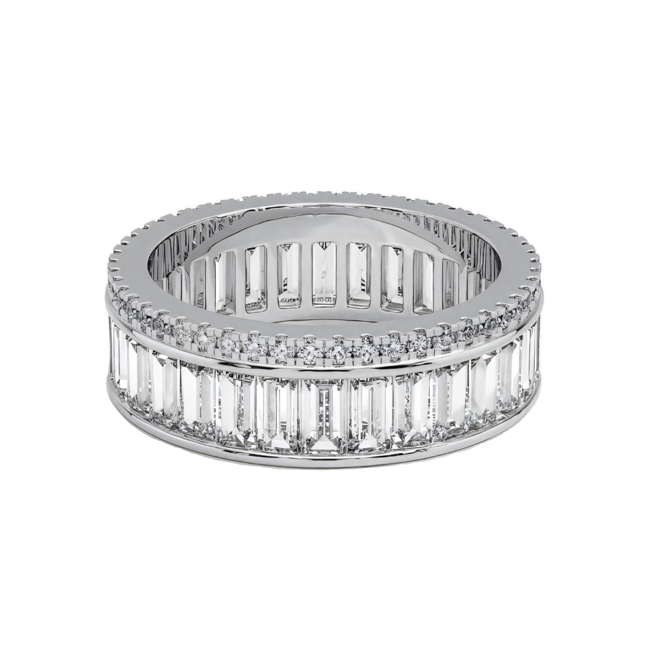 Fusion Baguette Eternity Band ForevrGold | Los Angeles