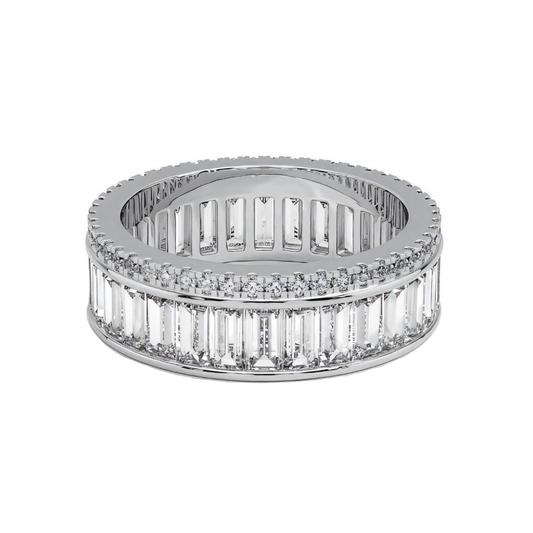 Fusion Baguette Eternity Band ForevrGold | Los Angeles