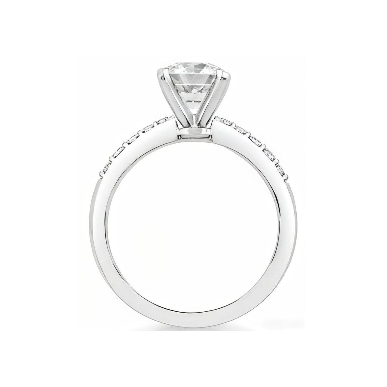 1.71 ctw Round Engagement Ring