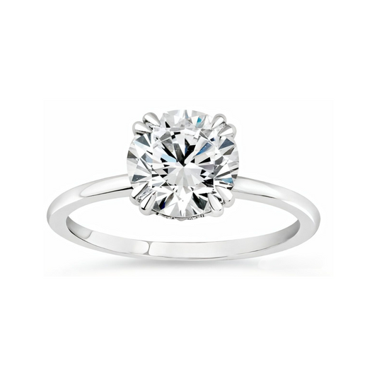 2.10 ctw Round Solitaire Engagement Ring