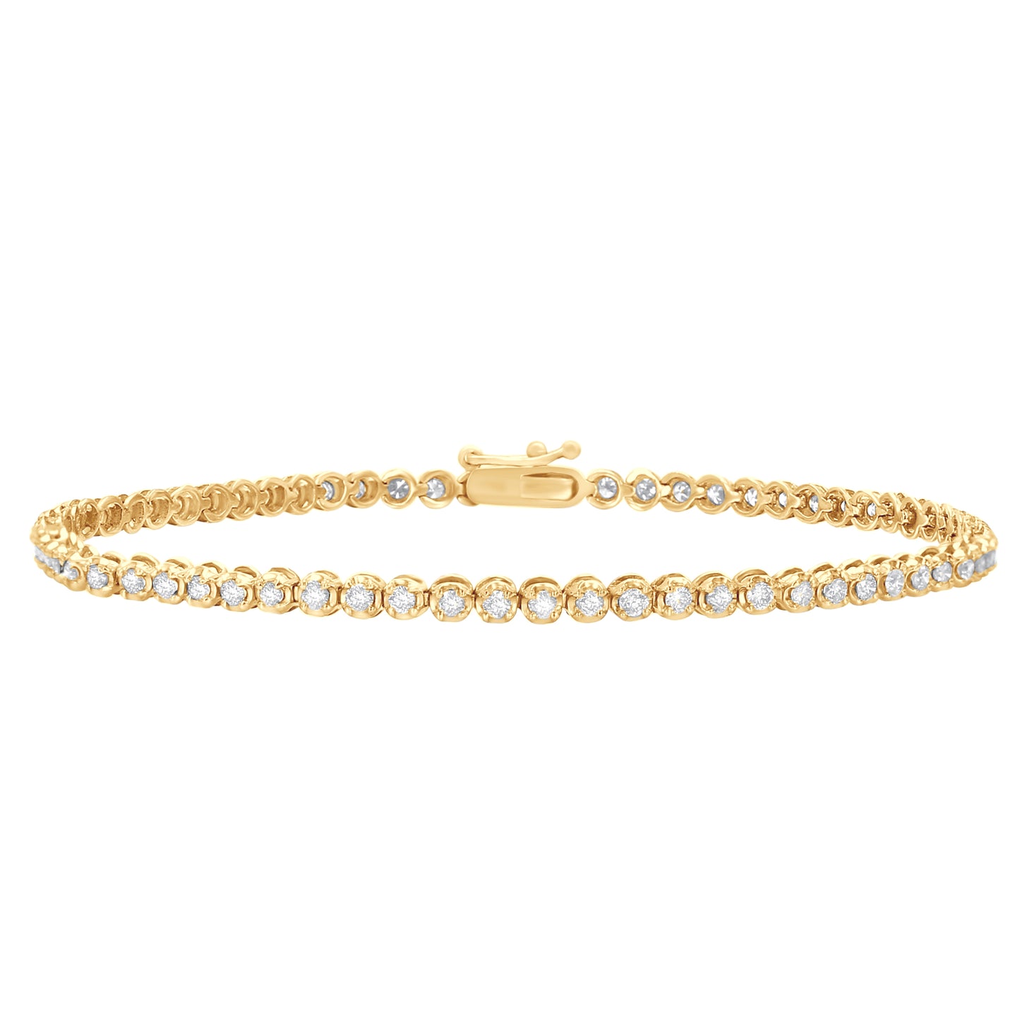 Lab Grown Diamond Tennis Bracelet 1ct