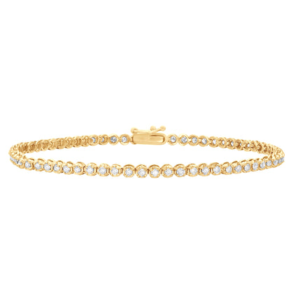 Lab Grown Diamond Tennis Bracelet 1ct - ForevrGold | Los Angeles
