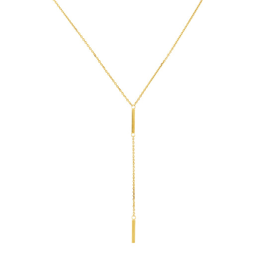 Mini Bar Lariat Necklace