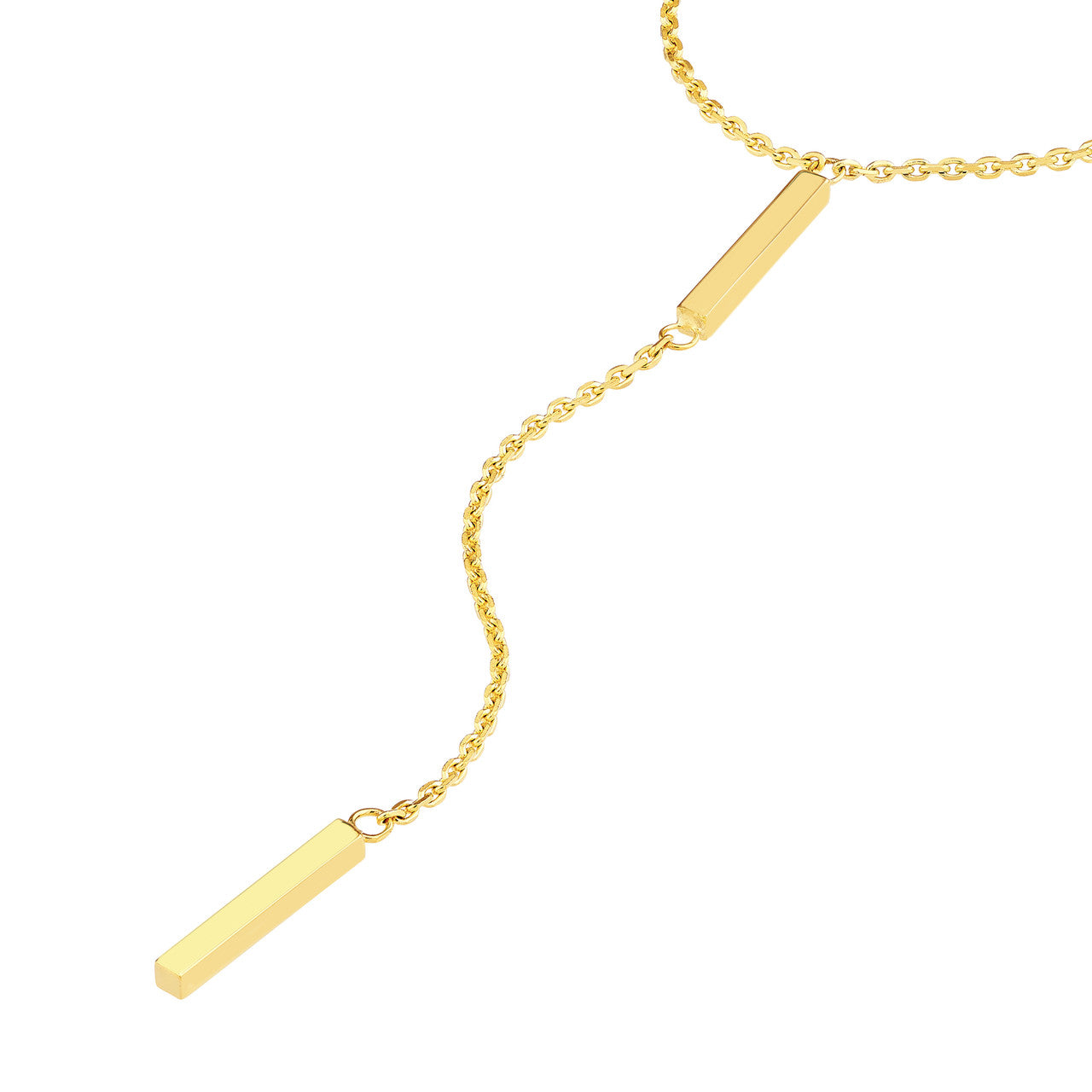 Mini Bar Lariat Necklace