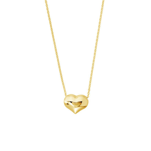 Puffy Heart Necklace