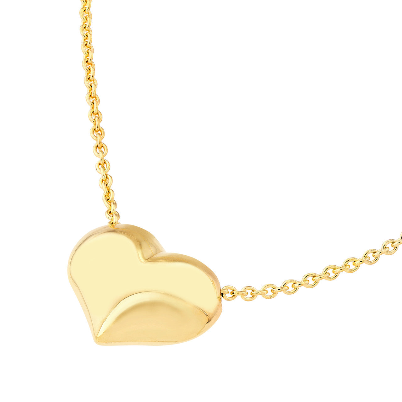 Puffy Heart Necklace