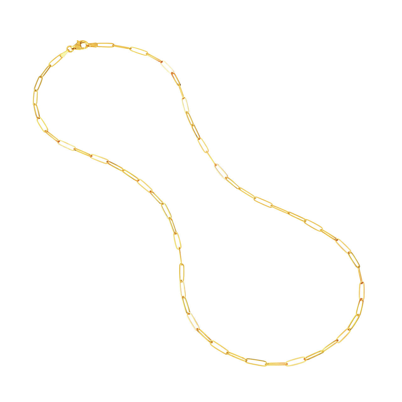 Staple Long-Link Paperclip Necklace