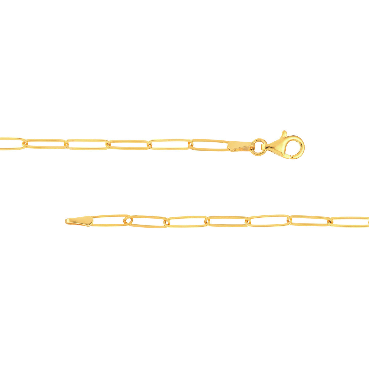 Staple Long-Link Paperclip Necklace