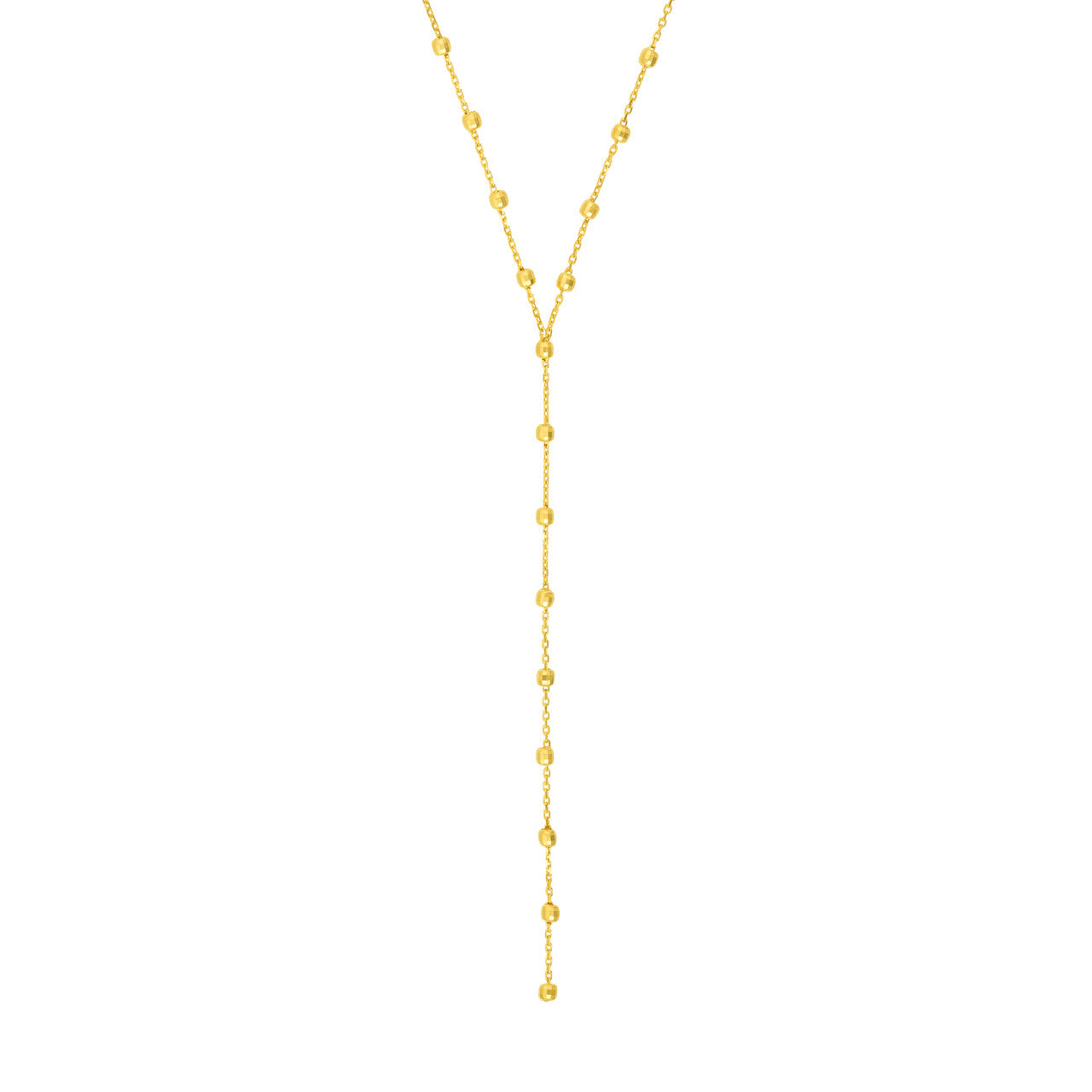 Beads Lariat Necklace