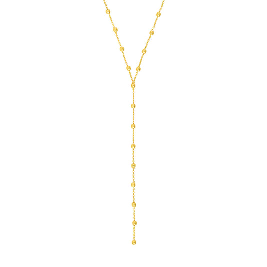 Beads Lariat Necklace