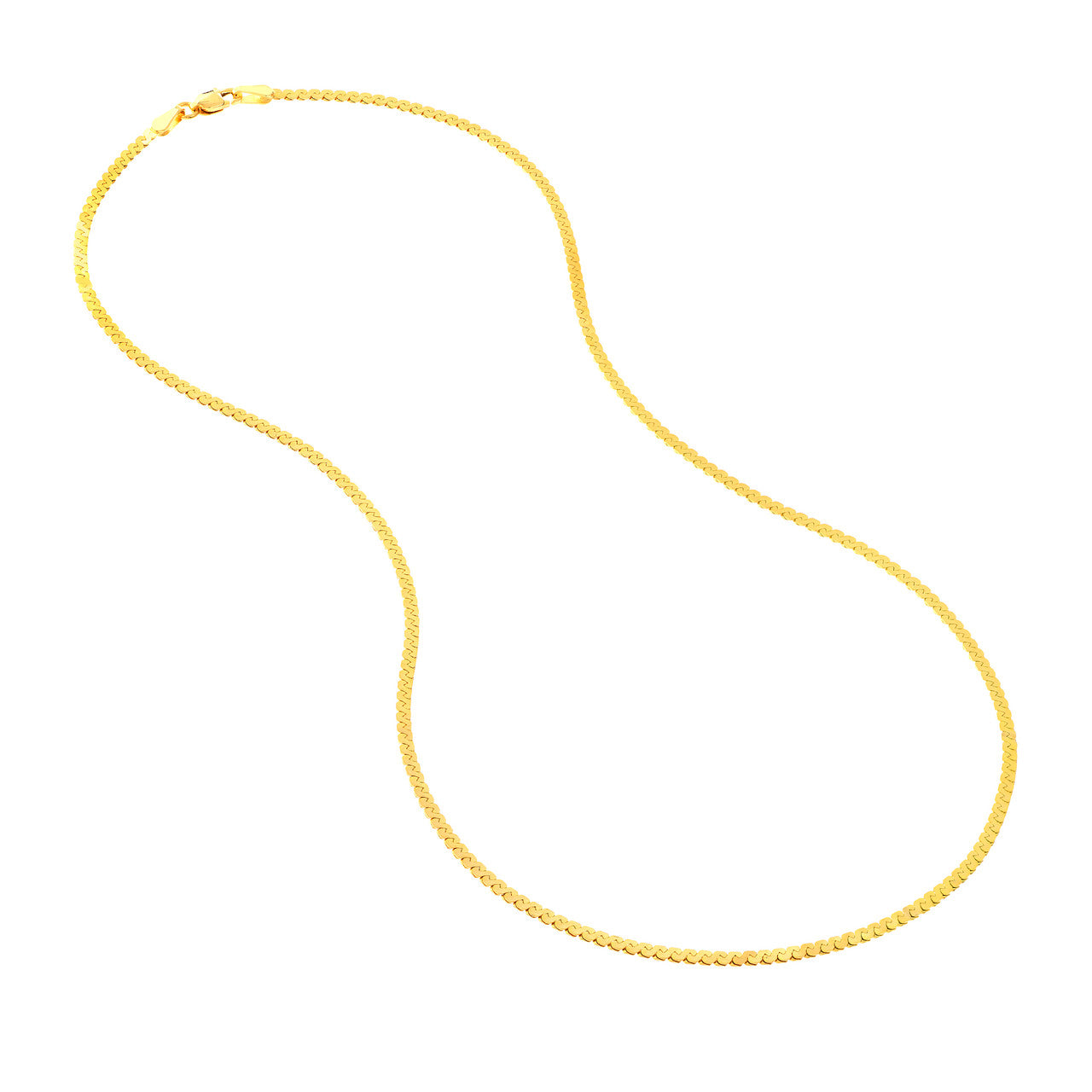 Serpentine Chain Necklace