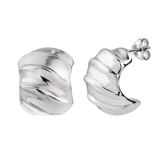 Silk Wave Studs