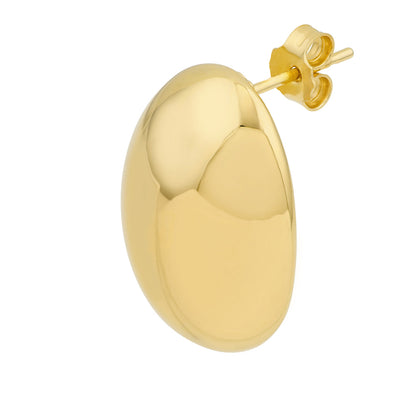 Smooth Orb Studs - ForevrGold | Los Angeles